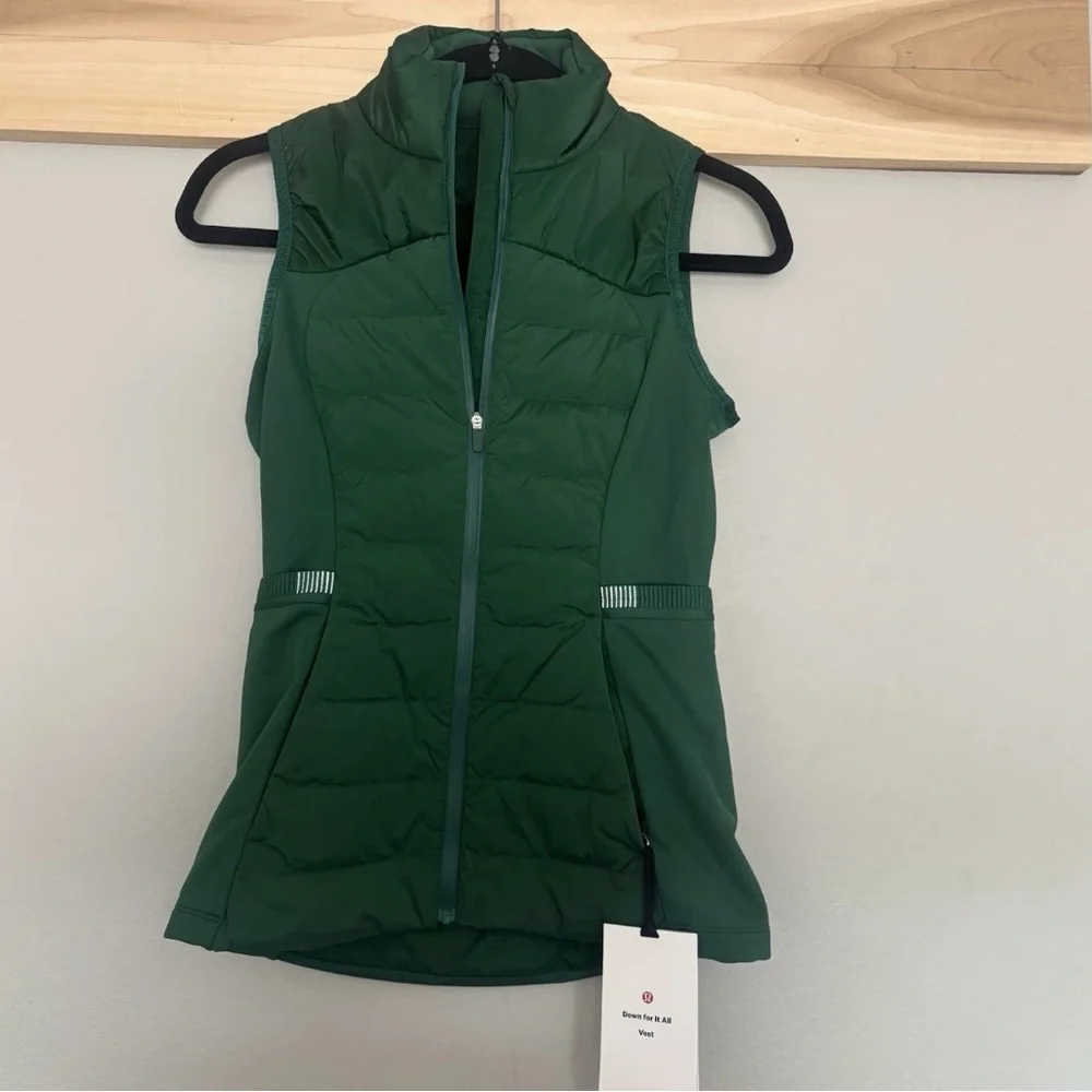 Lululemon‎ Athletica Forest Green Primaloft Puffer Vest